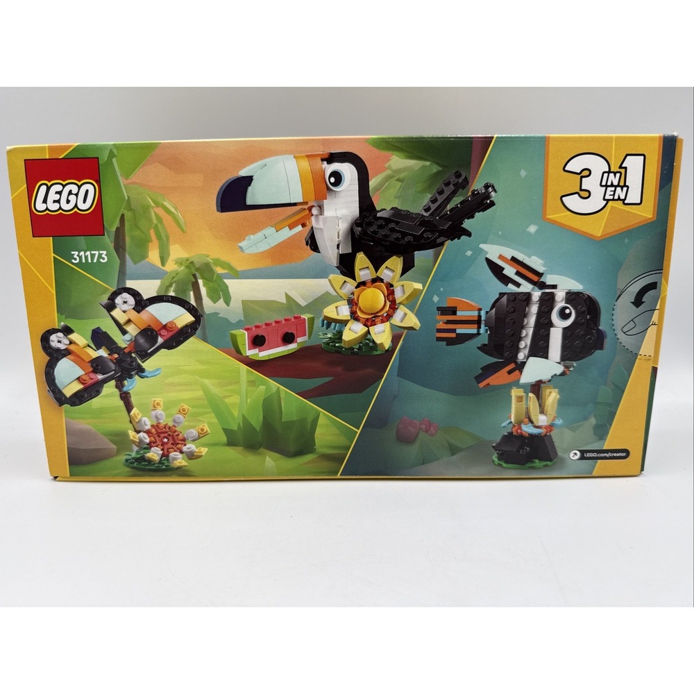 LEGO Creator 3 in 1 Wild Animals: Tropical Toucan 31173 | Free Shipping | - Picture 2 of 5